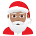 🎅🏽 Santa Claus: medium skin tone display on JoyPixels